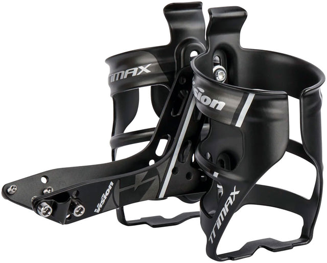 Vision TriMax Rear Hydration System Aero Mounting Dual Bottle Setup Triathlon Use – BLK