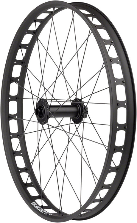 Quality Wheels Bear Pawls / Blizzerk Front Wheel - 26" 15 x 150mm 6-Bolt BLK 32H