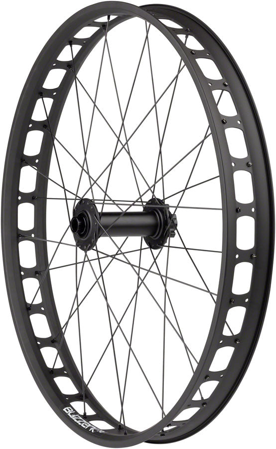 Quality Wheels Bear Pawls / Blizzerk Front Wheel - 26" 15 x 150mm 6-Bolt BLK 32H