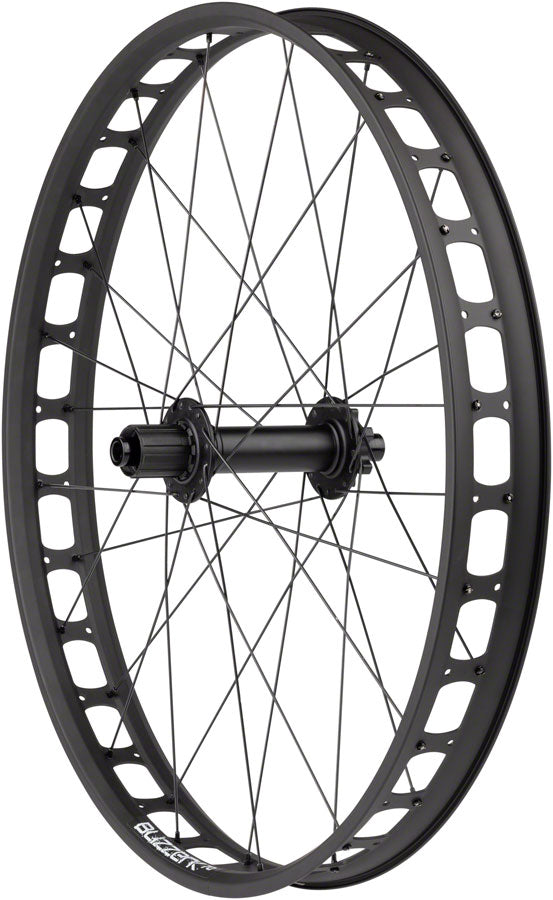 Quality Wheels Bear Pawls / Blizzerk Rear Wheel - 26" Fat 12 x 197mm 6-Bolt HG 11 MTN BLK 32H