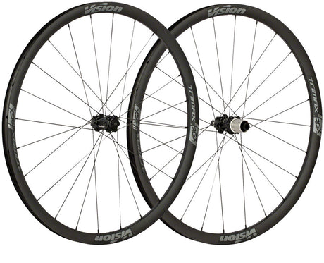 Vision TriMax AGX i23 Wheelset - 700 12 x 100/142mm Center-Lock HG 11 Black