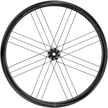 Campagnolo Bora Ultra WTO 33 Front Wheel - 700c 12 x 100mm Center-Lock 2-Way Fit Gray