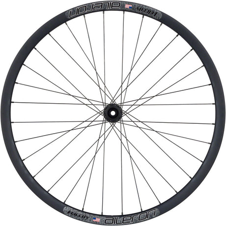 Quality Wheels Bear Pawls / Velocity Aileron Front Wheel - 700c 12 x 100mm Center-Lock BLK 32H