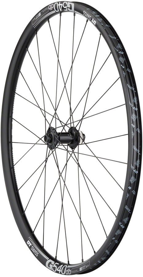 Quality Wheels Shimano Tiagra/DT G540 Front Wheel - 700c 12 x 100mm Center-Lock BLK 28H