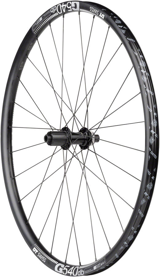 Quality Wheels Tiagra/G540 Rear Wheel - 700c 12 x 142mm Center-Lock HG 11 MTN BLK 28H