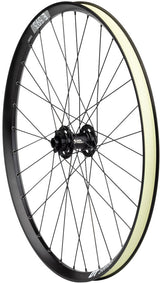 Quality Wheels Bear Pawls / DT Swiss E593 Front Wheel - 26" 15 x 100mm 6-Bolt BLK 32H