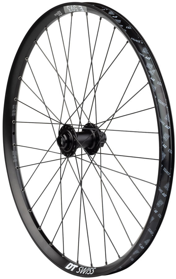 Quality Wheels Bear Pawls / DT Swiss E593 Front Wheel - 26" 20 x 110mm 6-Bolt BLK 32H