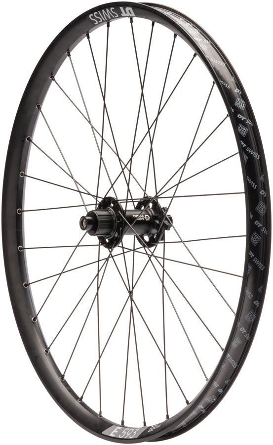 Quality Wheels Bear Pawls / DT Swiss E593 Rear Wheel - 26" 10 x 135mm Bolt-On 6-Bolt 13T Single-Speed BLK 32H