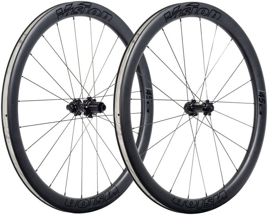 Vision SC45 TL Wheelset - 700 12 x 100/142 Center-Lock HG 11 Black