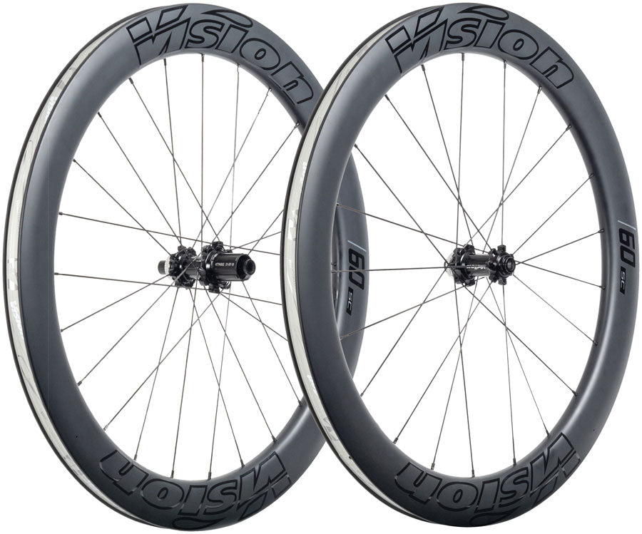 Vision SC60 TL Wheelset - 700 12 x 100/142 Center-Lock HG 11 Black