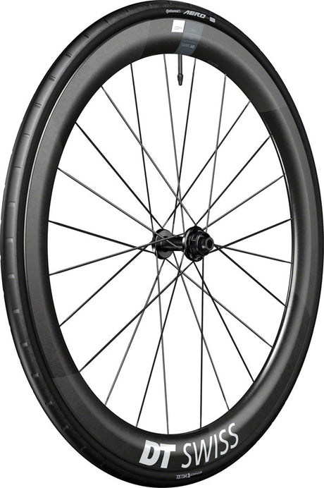 DT Swiss ARC 1400 DiCut 50 Front Wheel - 700 12 x 100mm Center-Lock BLK WTS w/Aero 111 Tire