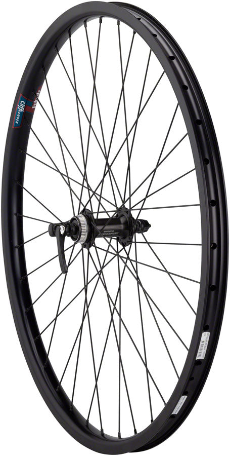 Quality Wheels Value HD Series Disc Front Wheel - 650b QR x 100mm Center-Lock BLK 36H