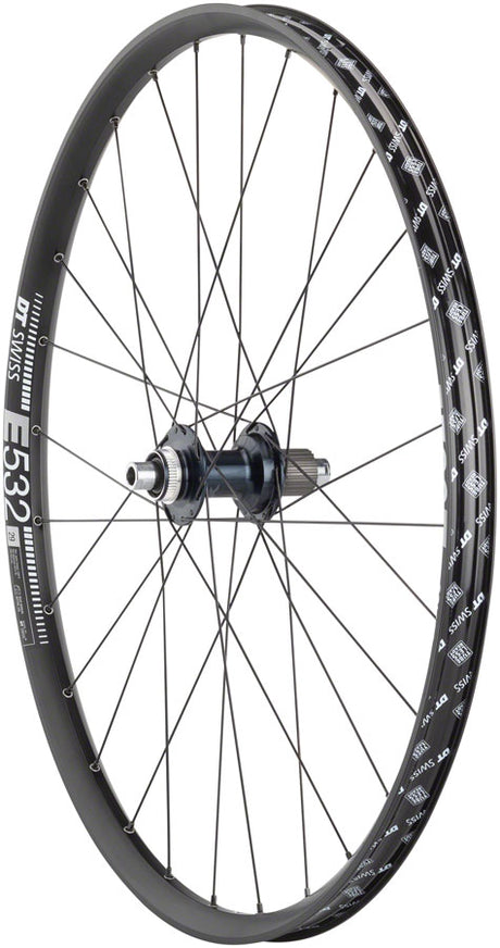 Quality Wheels Shimano SLX/DT E532 Rear Wheel - 29" 12 x 148mm Center-Lock Micro Spline BLK 28H