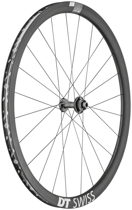 DT Swiss ERC 1400 DiCut 35 Front Wheel - 700 12 x 100mm Center-Lock Black