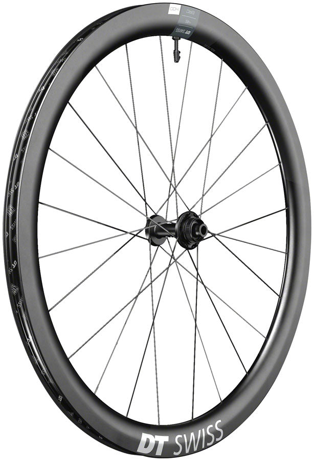 DT Swiss ERC 1400 DiCut 45 Front Wheel - 700 12 x 100mm Center-Lock Black