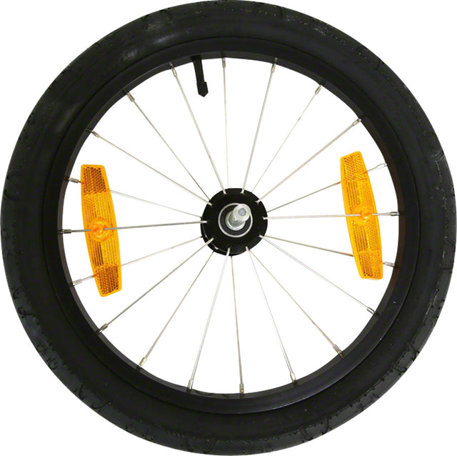 Burley Replacement Wheel: 16" Alloy Push Button Axle