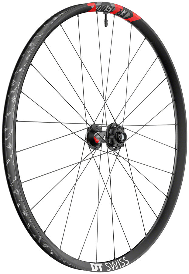DT Swiss FR 1500 Classic Front Wheel - 27.5" 20 x 110mm DH Boost 6-Bolt BLK