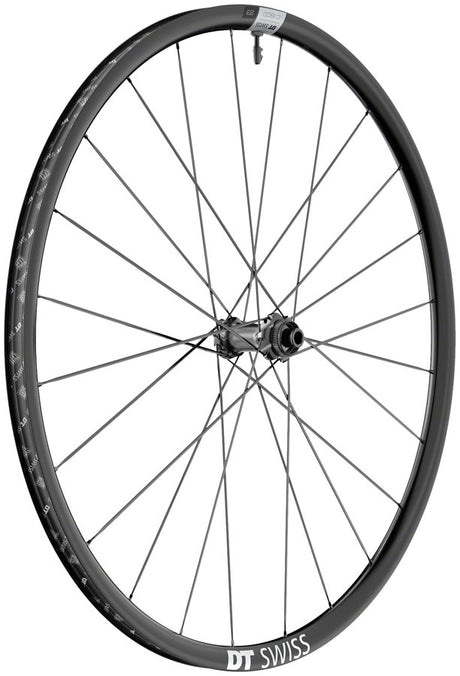 DT Swiss C 1800 Spline 23 Front Wheel - 700 12 x 100mm Center-Lock Black