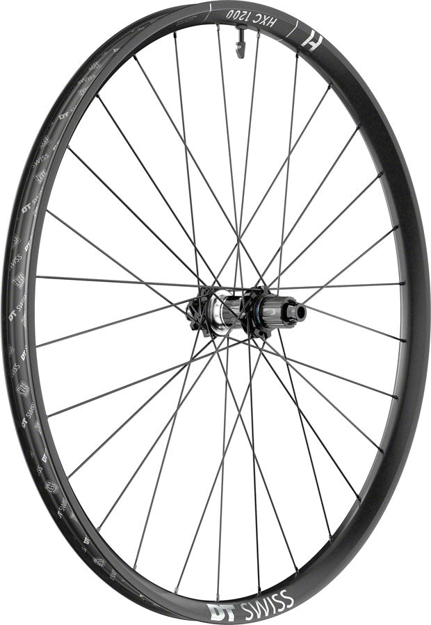 DT Swiss HXC 1200 Spline Rear Wheel - 29" 12 x 148mm 6-Bolt Micro Spline/XD Ratchet EXP OS 42 BLK