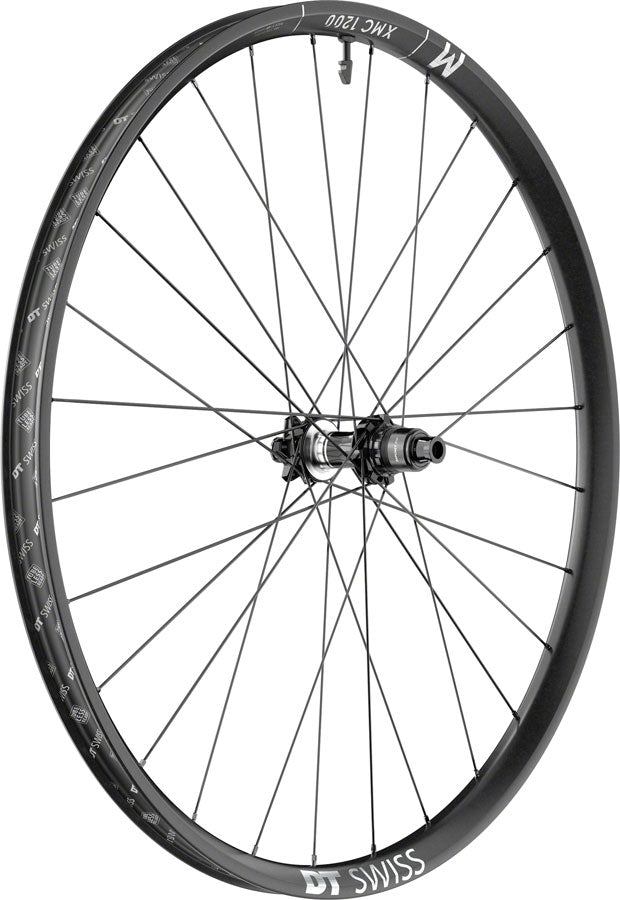 DT Swiss XMC 1200 Spline Rear Wheel - 29" 12 x 148mm 6-Bolt XD/Micro Spline Ratchet EXP 54 BLK
