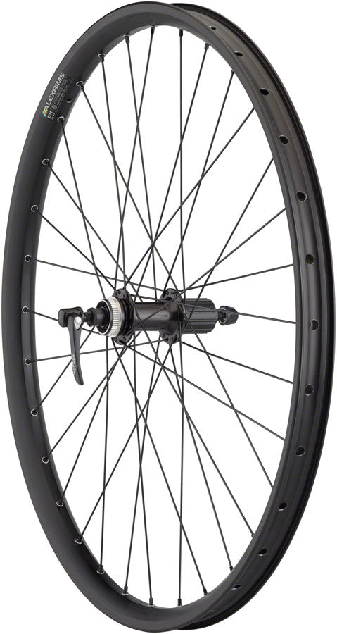 Quality Wheels Shimano Deore / Alex EM30 Disc Rear Wheel - 27.5" QR x 135mm Center-Lock HG 11 MTN BLK 32H