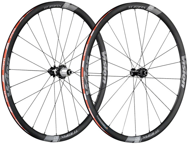 Vision TriMax 30 Wheelset - 700c 12 x 100/142mm CenterLock HG 11 Black