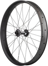 Quality Wheels Alex CF-1 Carbon DT Swiss 350 Disc Front Wheel - 26" Fat 15 x 150mm 6-Bolt BLK 32H