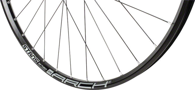 Stan's Arch S1 Front Wheel - 29" 15 x 100mm 6-Bolt Black