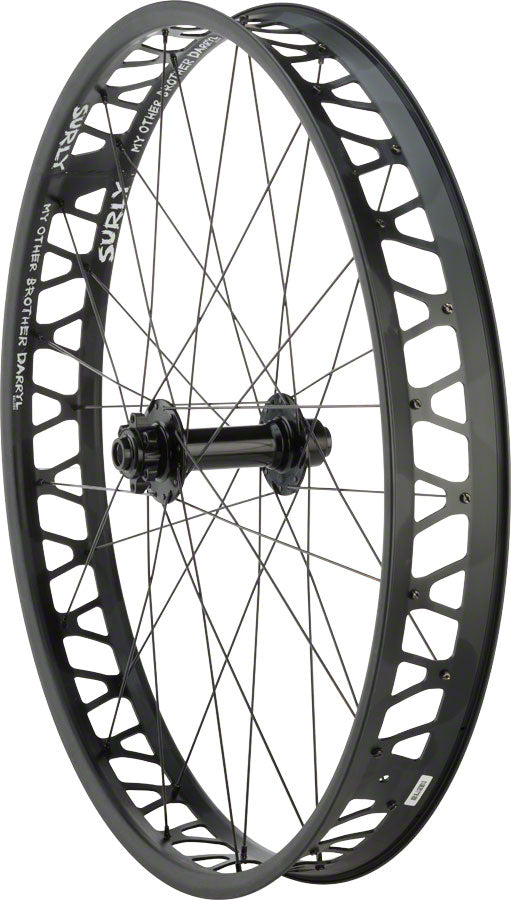 Quality Wheels Bear Pawls / Other Brother Darryl Front Wheel - 26" 15 x 150mm 6-Bolt BLK 32H