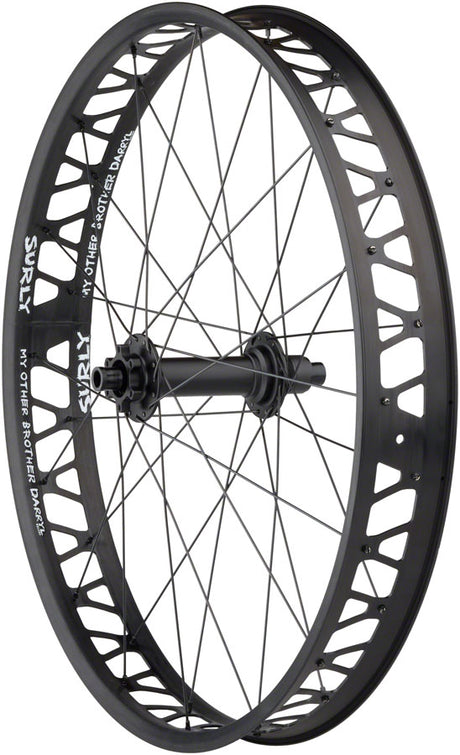 Quality Wheels Formula / Other Brother Darryl Rear Wheel - 26" Fat 12 x 197mm 6-Bolt XD BLK 32H