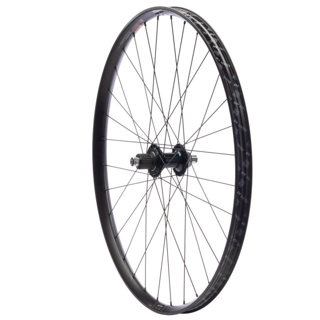 Quality Wheels Shimano SLX / WTB ST i30 Rear Wheel - 27.5" 12 x 148mm Center-Lock Micro Spline BLK 32H