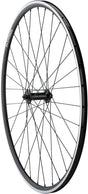Quality Wheels Tiagra/DA22 Front Wheel - 700 QR x 100mm Rim Brake BLK Clincher 32H