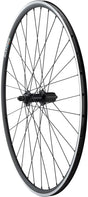 Quality Wheels Tiagra/DA22 Rear Wheel - 700 QR x 130mm Rim Brake HG 11 Road BLK Clincher 32H