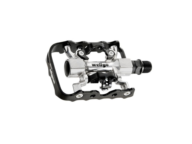 Pedal Wellgo C176 City Clipless Platform Alloy Black/Silver