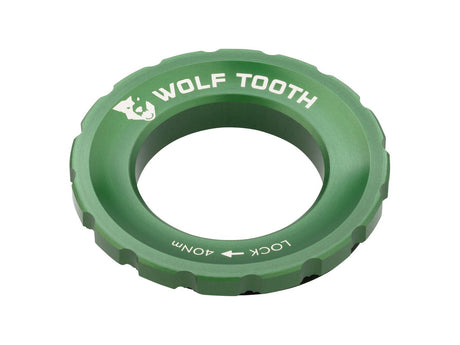 Brake Part Wolf Tooth Centerlock Lockring Green