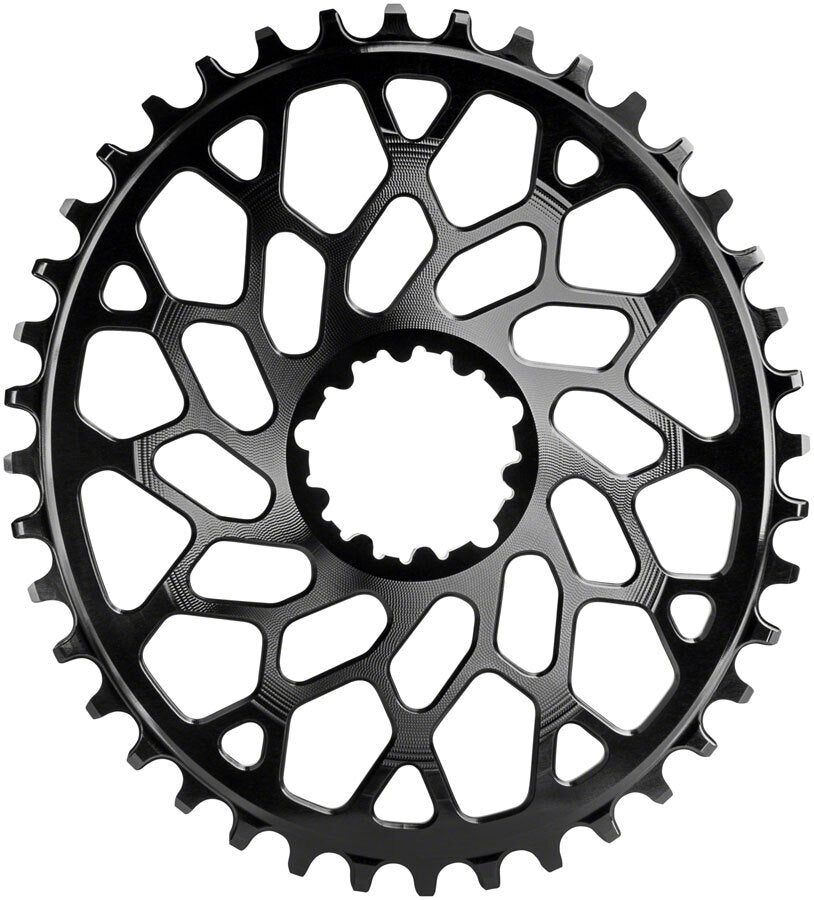 Oval Direct Mount CX Chainring for SRAM 3-Bolt 6mm Offset