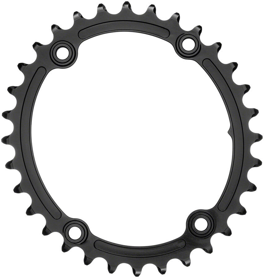 Premium Sub-Compact Oval 110 BCD 4-Bolt Road Inner Chainring