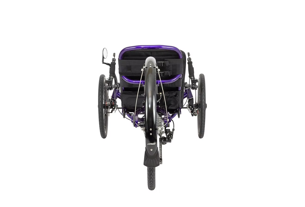 Dumont eCAT Limited Edition Chrome Electric Recumbent Trike