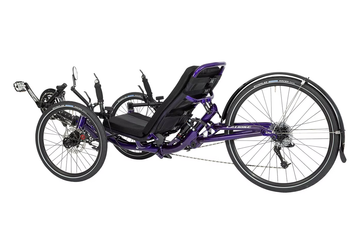Dumont eCAT Limited Edition Chrome Electric Recumbent Trike