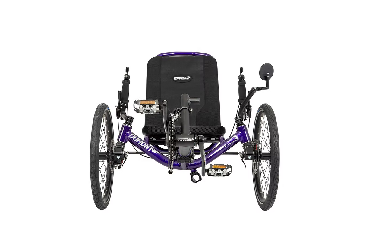 Dumont eCAT Limited Edition Chrome Electric Recumbent Trike