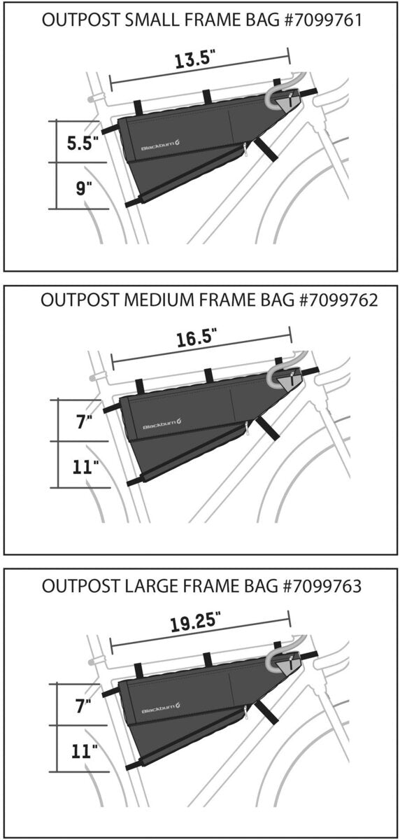 Outpost Frame Bag Medium