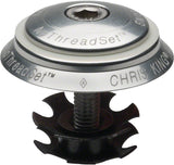 Chris King NoThreadSet Headset Conversion, 1-1/8" Silver Sotto Voce