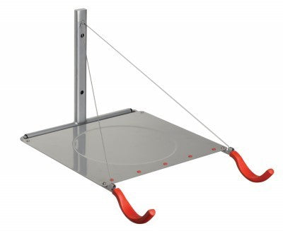 Monet Single Bike Rack w/Shelf