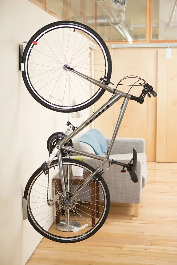 Single Bike Hinge Wall Mount Rack