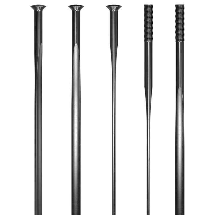 DT Swiss Aerolite Bladed Spoke SP Black 298mm 20/Count  