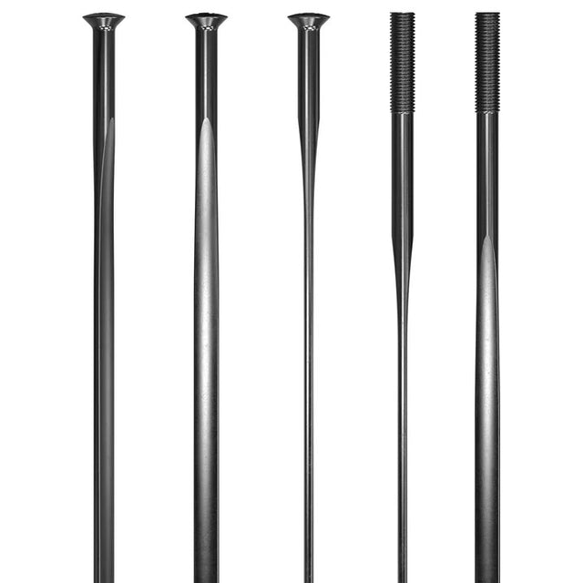 DT Swiss Aerolite Bladed Spoke SP Black 298mm 20/Count  