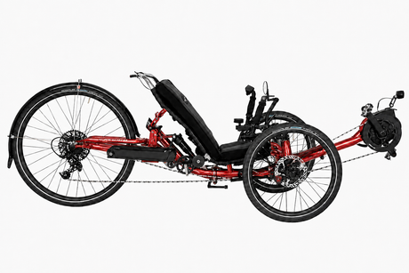 Dumont eCAT Limited Edition Chrome Electric Recumbent Trike
