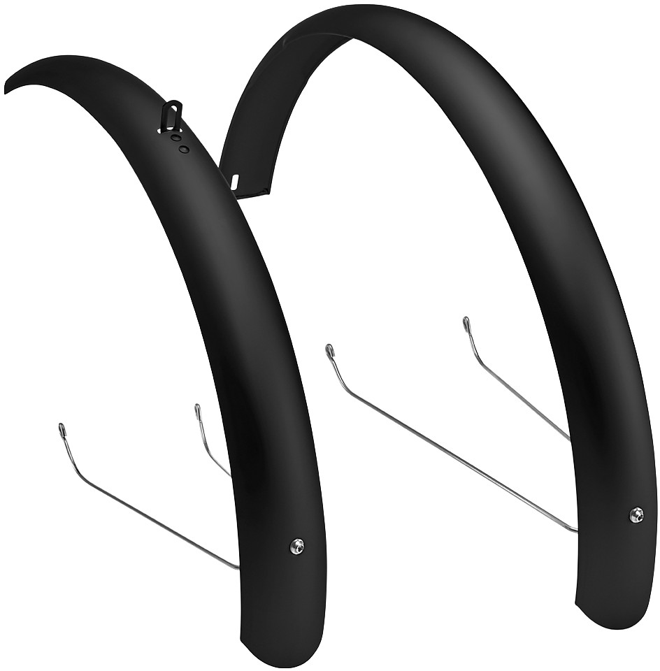 Townie Original Tall Aluminum Fender Set Matte Black
