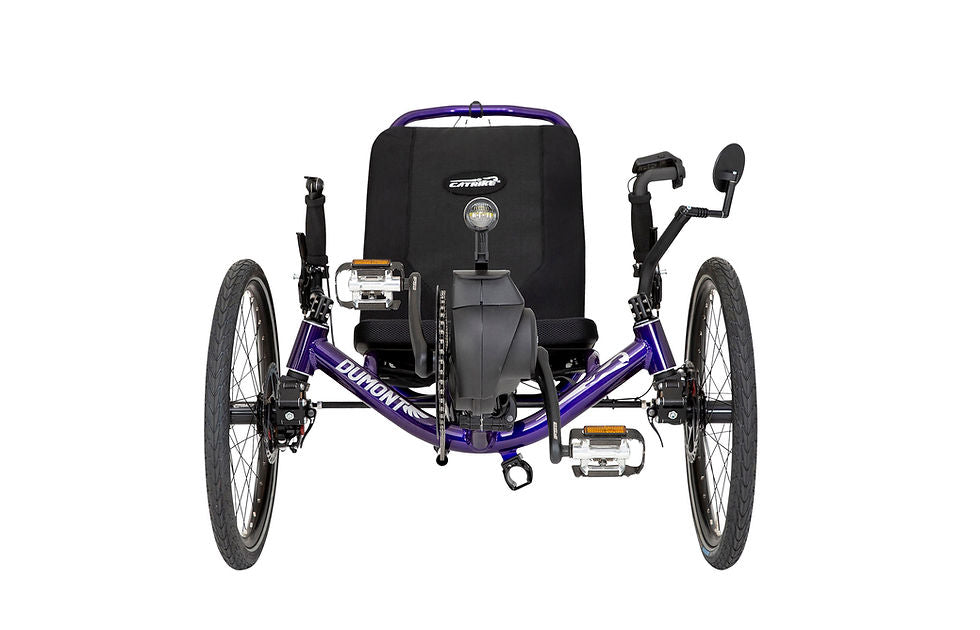 Dumont eCAT Limited Edition Chrome Electric Recumbent Trike