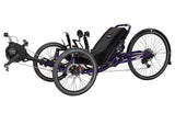 Dumont eCAT Limited Edition Chrome Electric Recumbent Trike